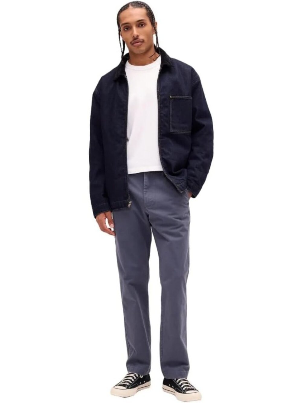 GAP Men's Relaxed Straight Heavyweight Twill Pant